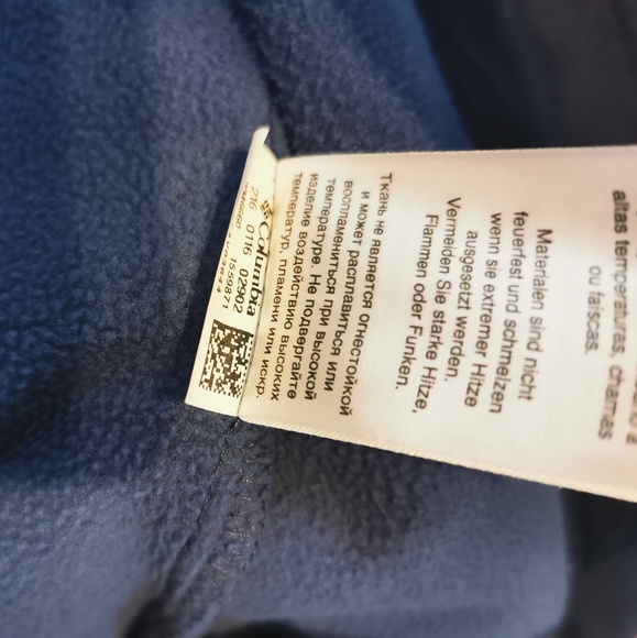 Columbia Navy Blue Jacket Men's Size XL - Picture 6 of 6